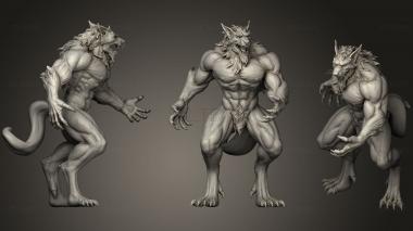 3D model Warewolf Sculpt (STL)